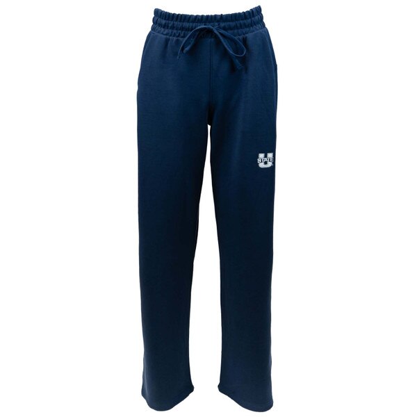Women's U-State Scuba Straight Leg Sweatpants navy blue